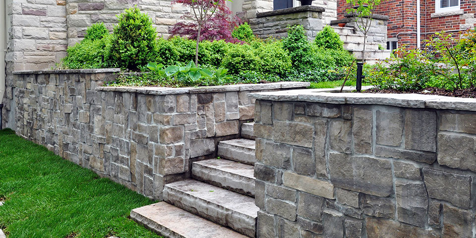 Retaining Wall Installation